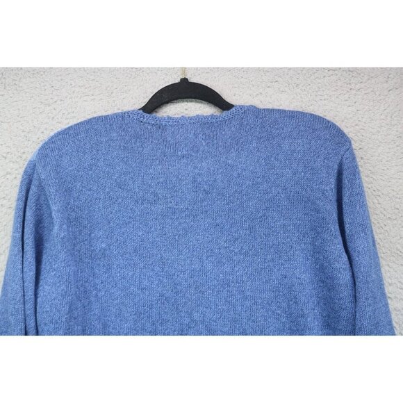 Napa Valley Petites Vintage Button Down Embroidered Sweater-Medium-Cottagecore - Picture 7 of 7